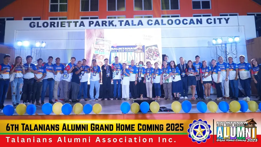 Talanians celebrating during the Grand Alumni Homecoming