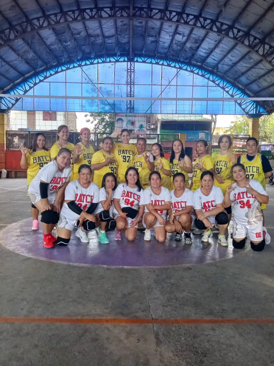Talanians alumni volleyball game during the 2025 Sports Fest, photo 2