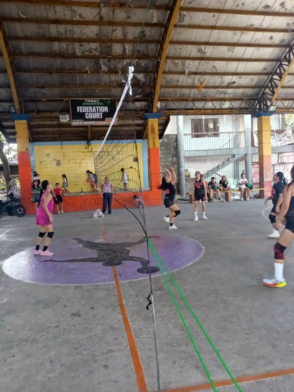 Talanians alumni volleyball game during the 2025 Sports Fest, photo 4